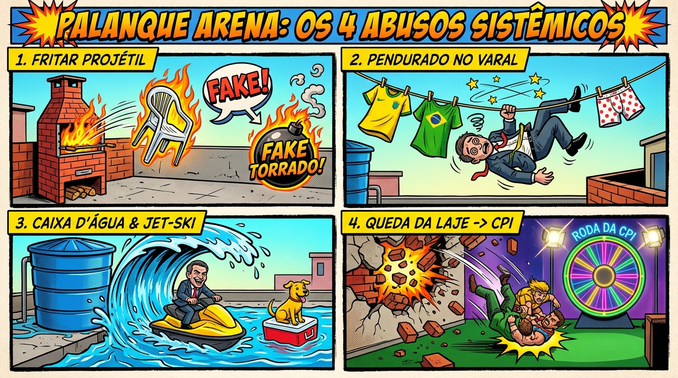 Os 4 Abusos Sistêmicos & Golpes de Arena da Laje
