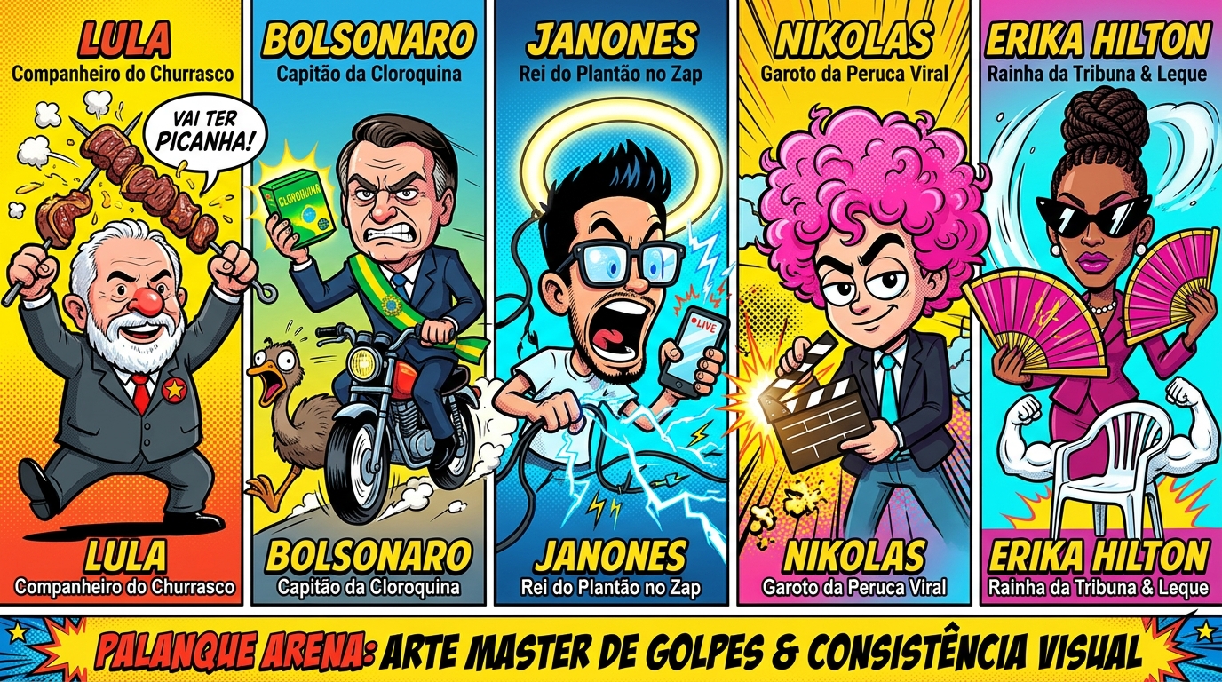 Os 5 Lutadores & Seus Golpes Assinatura (Master)
