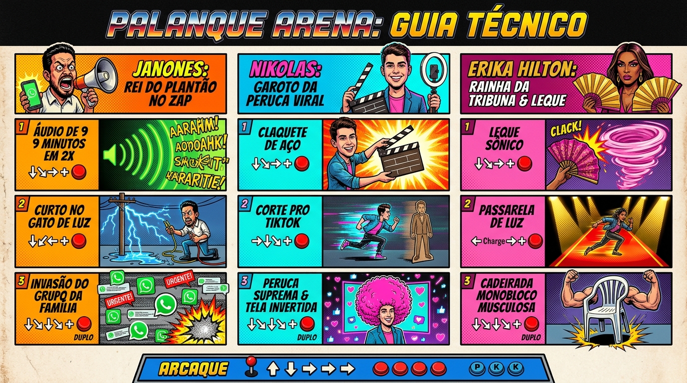 Guia Técnico: Janones, Nikolas & Erika Hilton